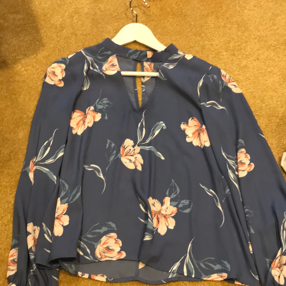 High neck blouse